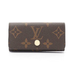 Louis Vuitton Multicle Wallet Monogram key Canvas Brown